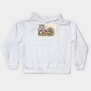 Still Life with Jug by Paul Signac Kids Hoodie